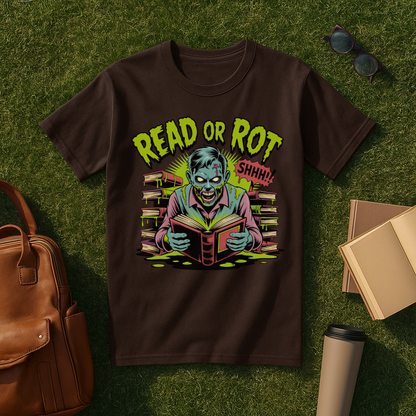 Read or Rot Zombie T-Shirt