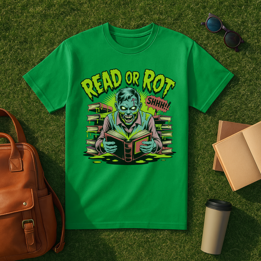 Read or Rot Zombie T-Shirt