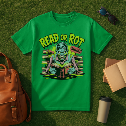 Read or Rot Zombie T-Shirt