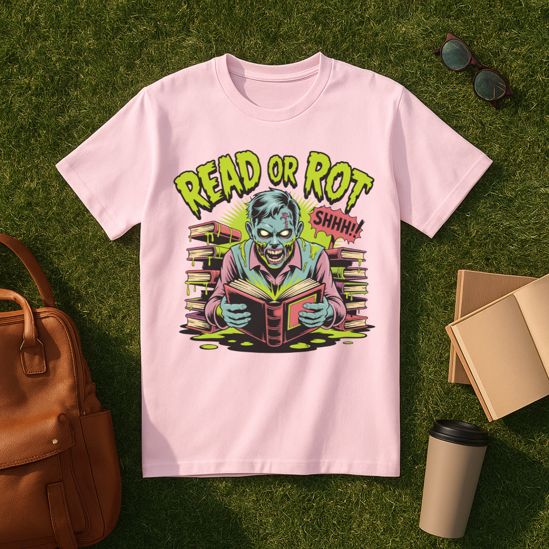Read or Rot Zombie T-Shirt
