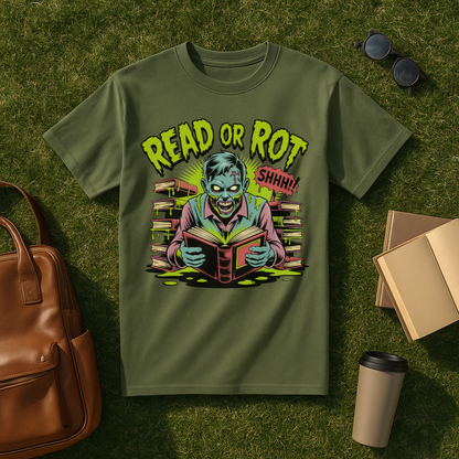 Read or Rot Zombie T-Shirt