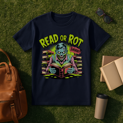 Read or Rot Zombie T-Shirt