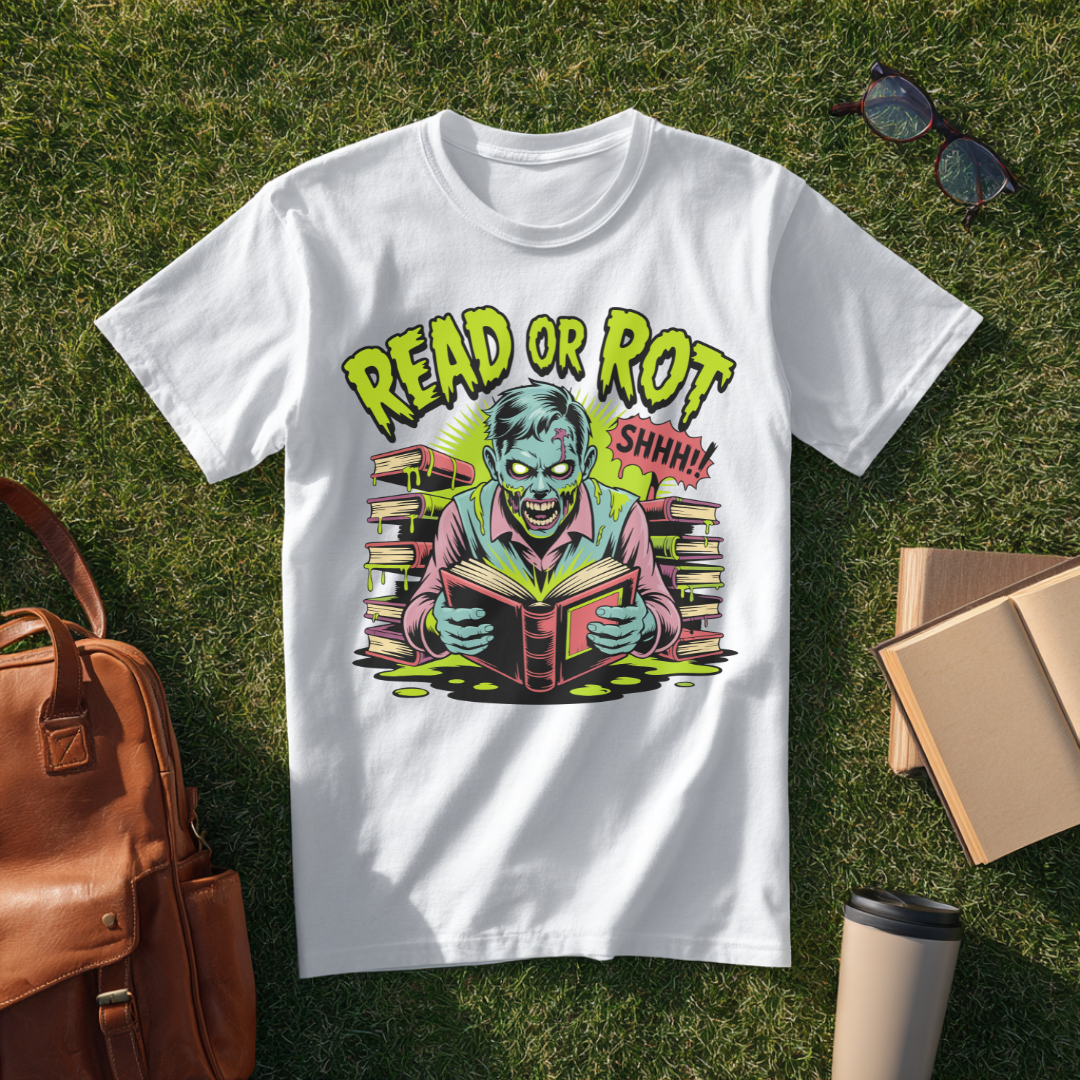 Read or Rot Zombie T-Shirt