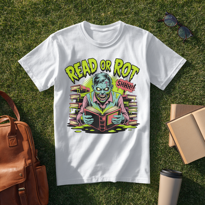 Read or Rot Zombie T-Shirt