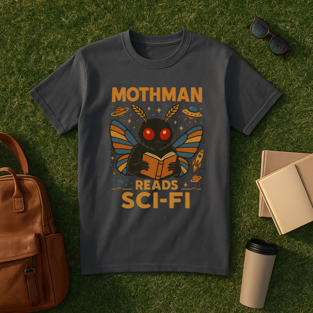 Retro Mothman Sci-Fi T-Shirt