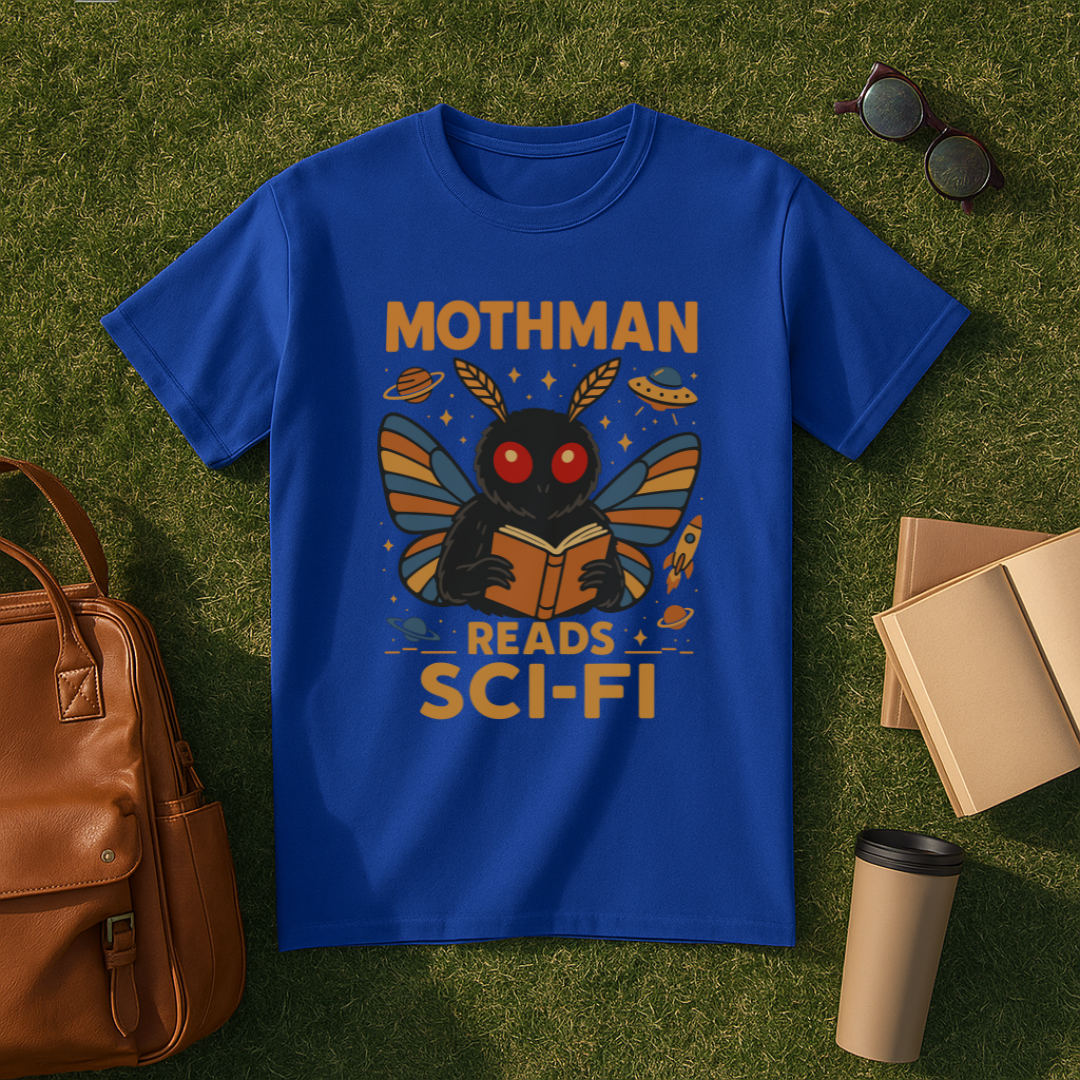 Retro Mothman Sci-Fi T-Shirt