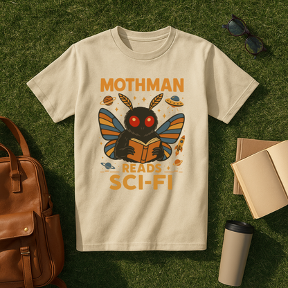 Retro Mothman Sci-Fi T-Shirt