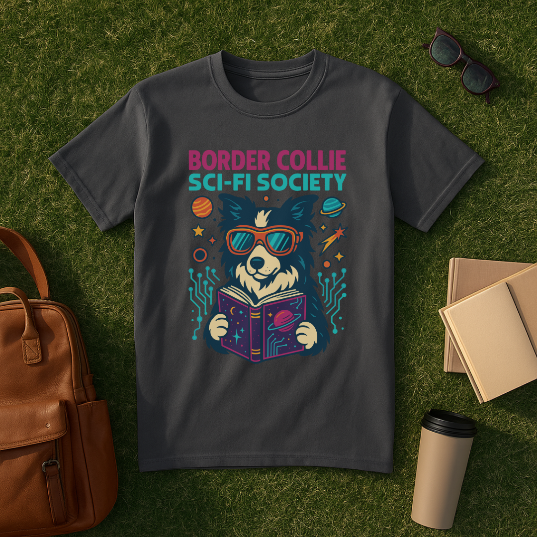Sci-Fi Border Collie T-Shirt