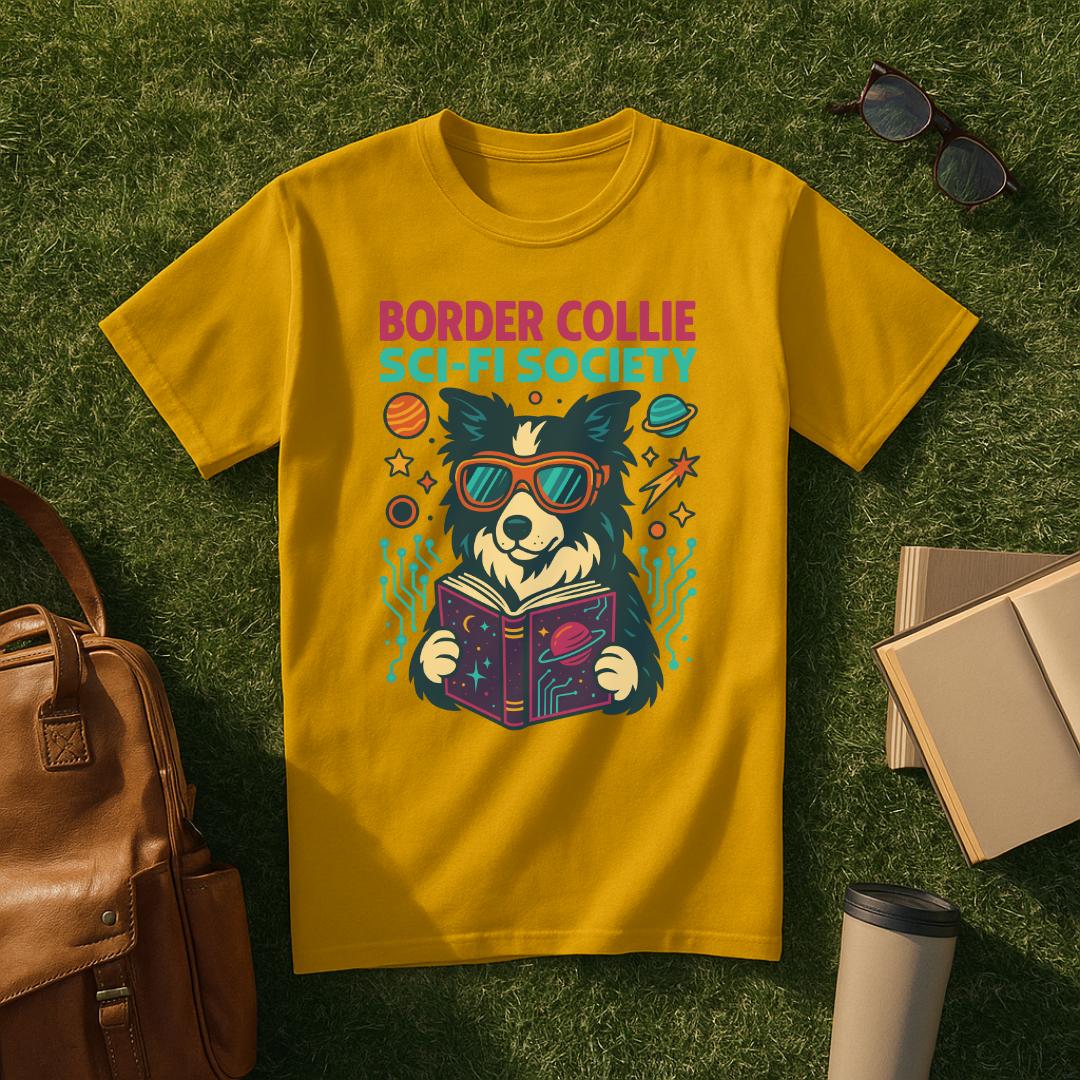 Sci-Fi Border Collie T-Shirt