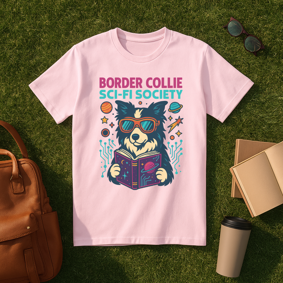 Sci-Fi Border Collie T-Shirt