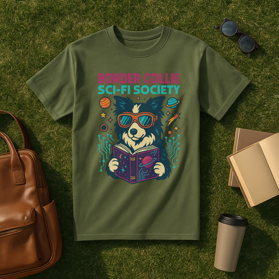 Sci-Fi Border Collie T-Shirt
