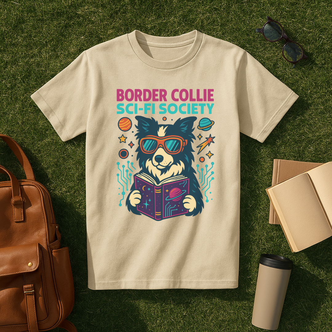 Sci-Fi Border Collie T-Shirt