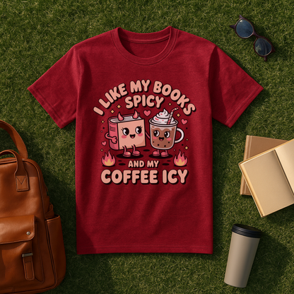 Spicy Books Kawaii T-Shirt