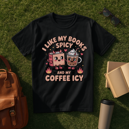 Spicy Books Kawaii T-Shirt