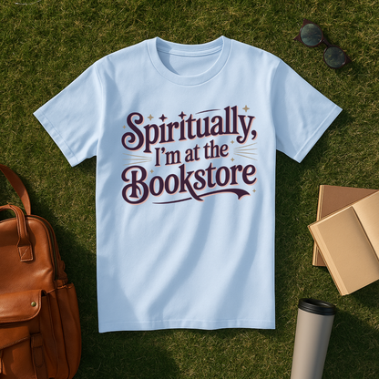 Spiritually, I'm at the Bookstore T-Shirt