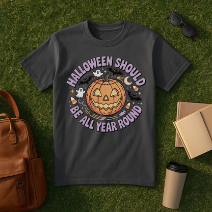 Spooky Pumpkin Halloween T-Shirt