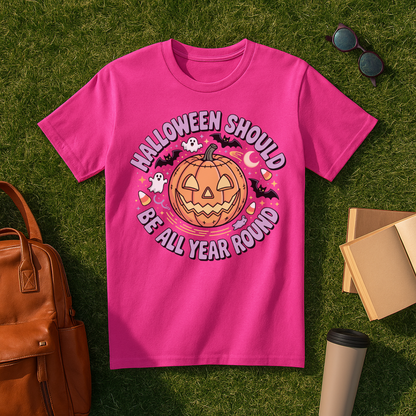 Spooky Pumpkin Halloween T-Shirt