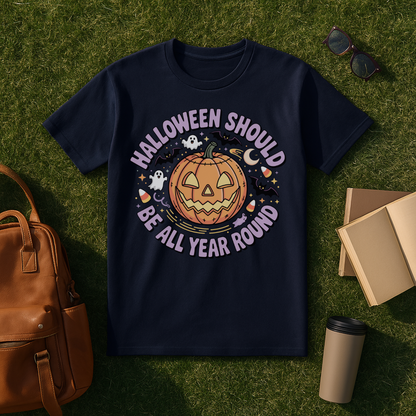 Spooky Pumpkin Halloween T-Shirt