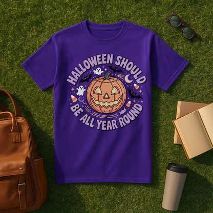 Spooky Pumpkin Halloween T-Shirt