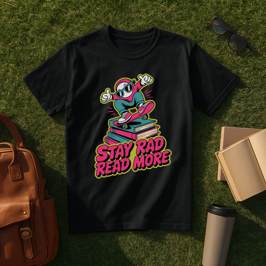 Stay Rad, Read More T-Shirt