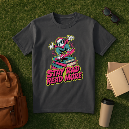 Stay Rad, Read More T-Shirt