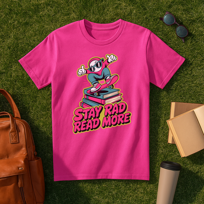 Stay Rad, Read More T-Shirt