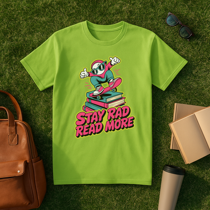 Stay Rad, Read More T-Shirt