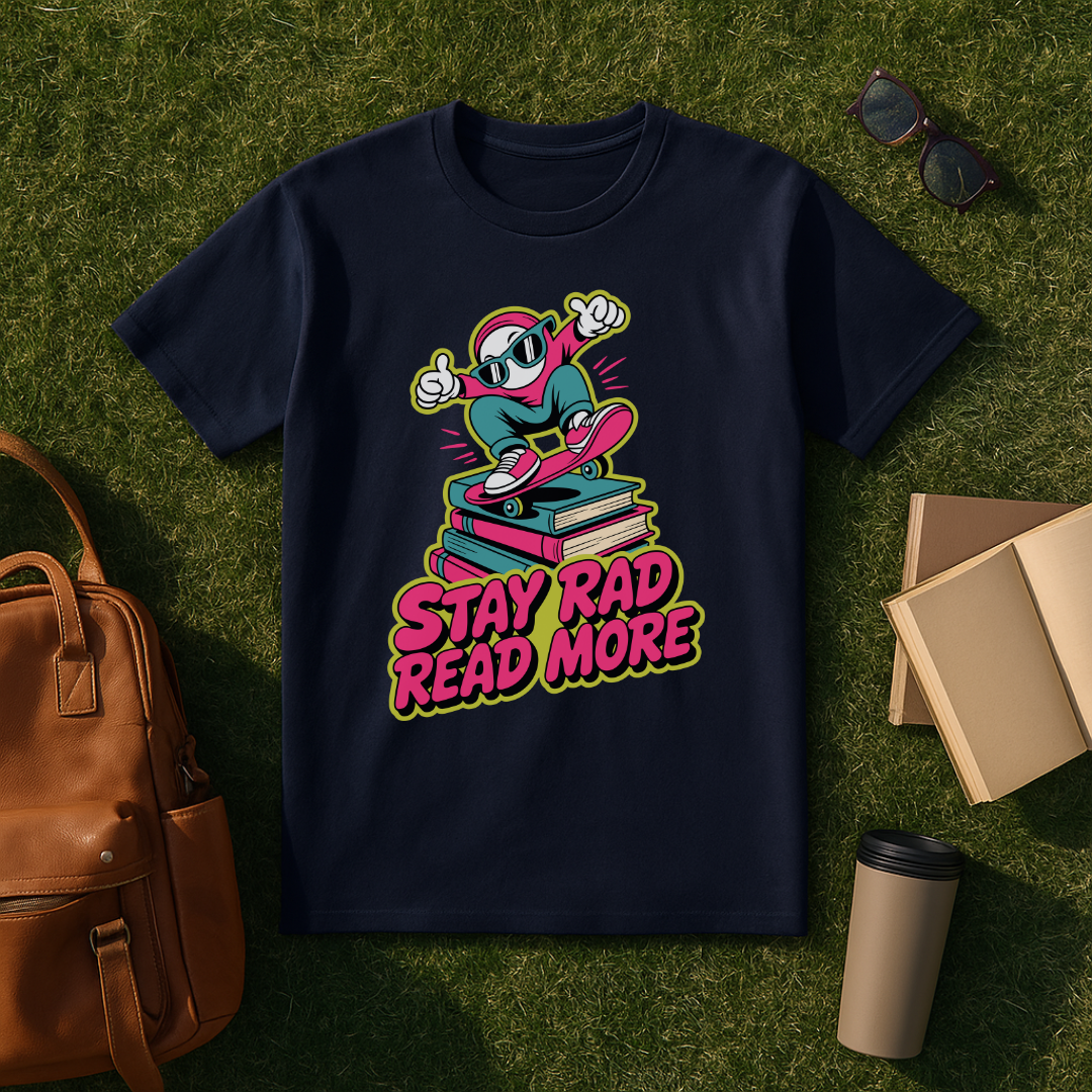 Stay Rad, Read More T-Shirt