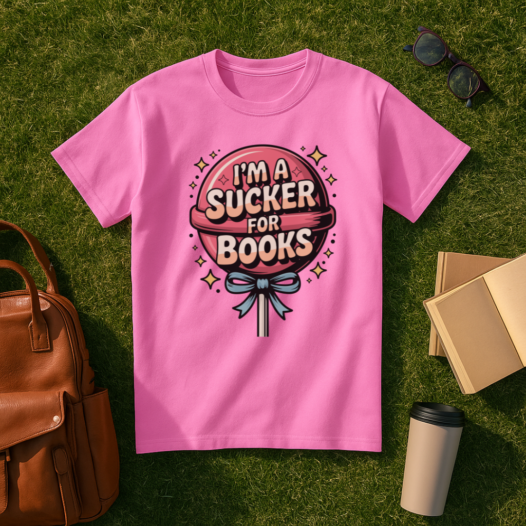 Sucker for Books T-Shirt