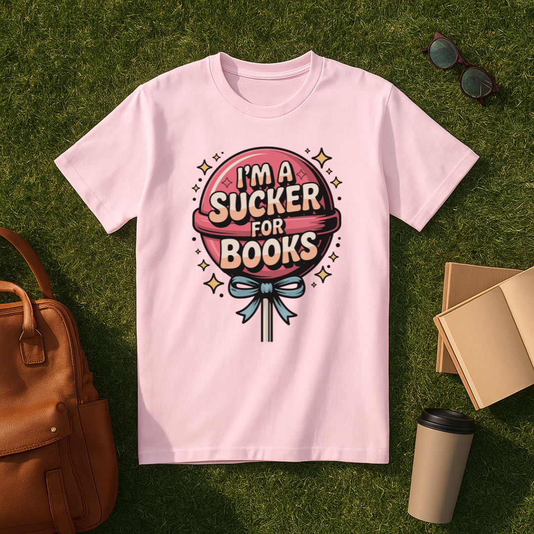 Sucker for Books T-Shirt