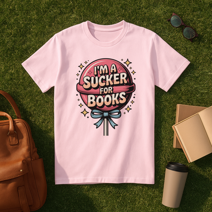 Sucker for Books T-Shirt