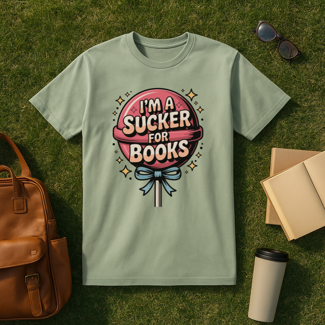 Sucker for Books T-Shirt