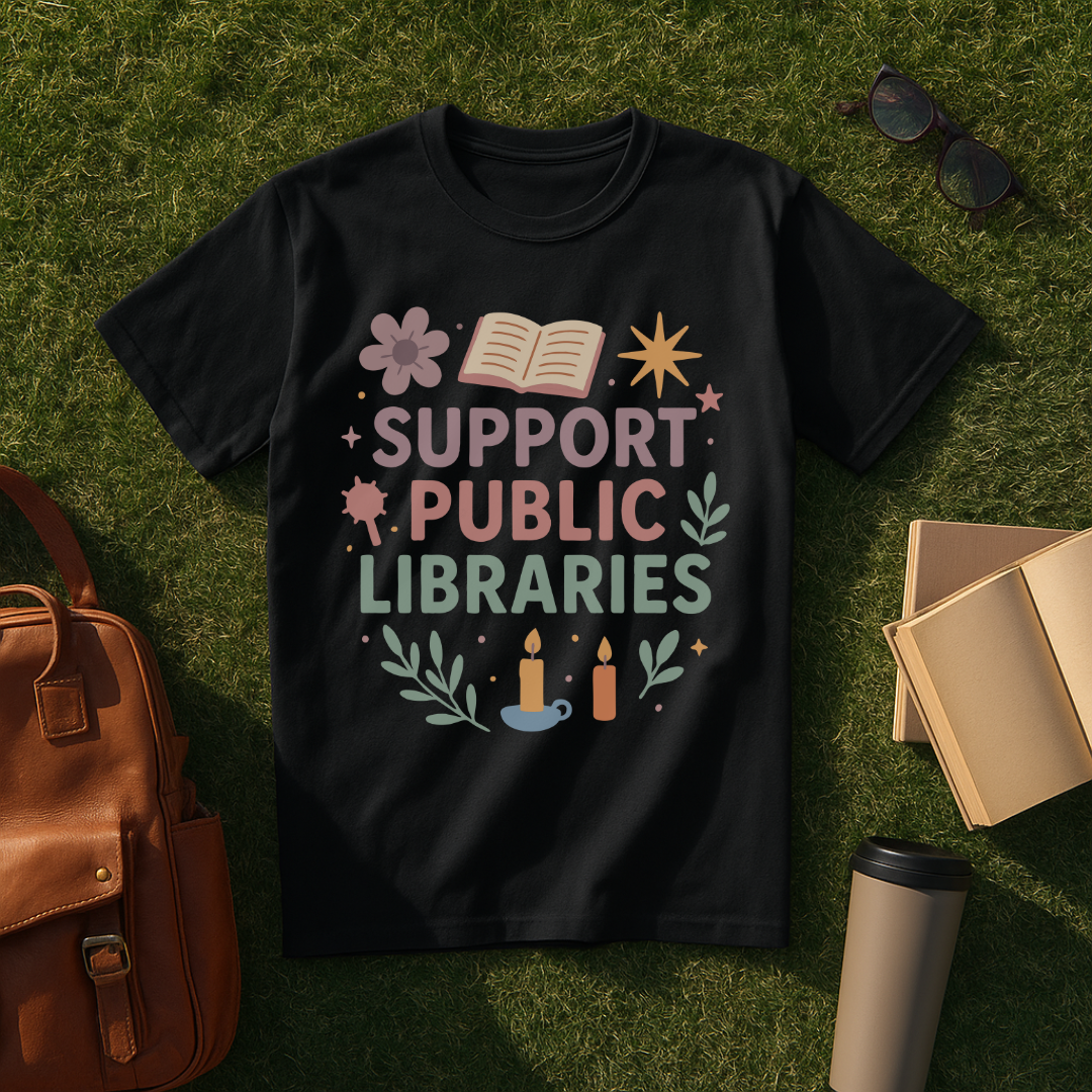 Support Public Libraries T-Shirt