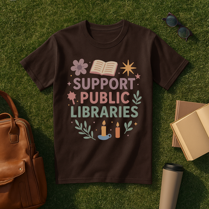 Support Public Libraries T-Shirt