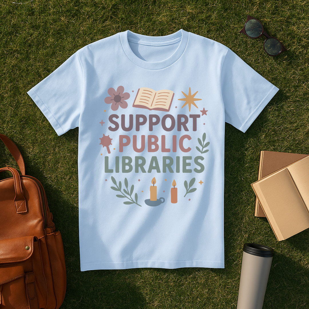 Support Public Libraries T-Shirt