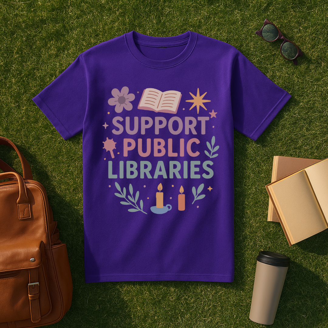 Support Public Libraries T-Shirt