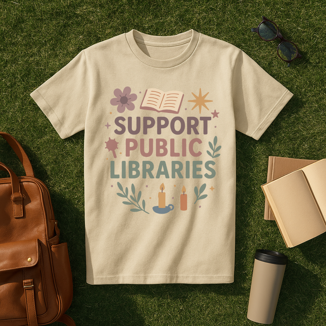 Support Public Libraries T-Shirt
