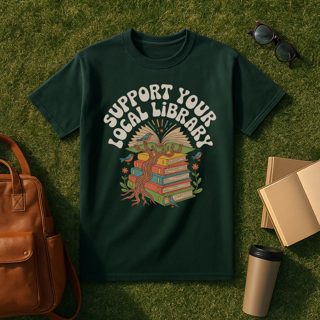 Support Your Local Library T-Shirt