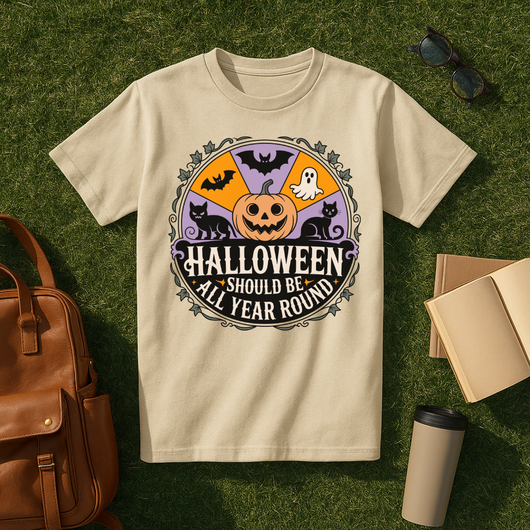 Year Round Halloween T-Shirt